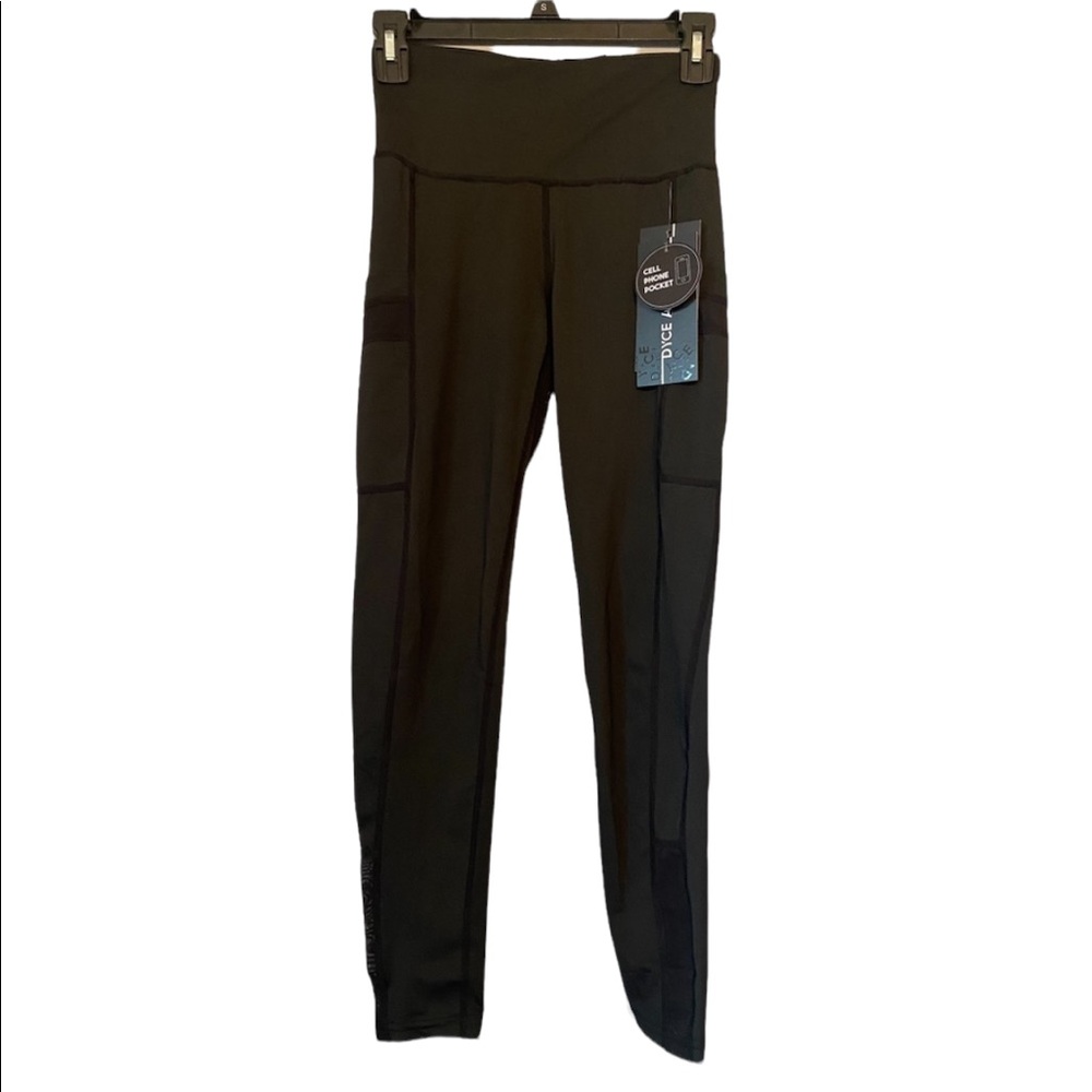 Dyce Active Black Mesh with Pockets Leggings